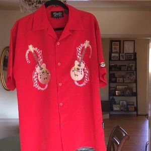 Men’s Hard Rock Button Down Shirt